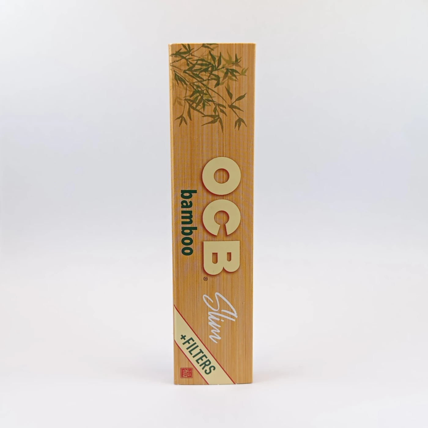 OCB Bamboo King Size Slim rolling papers with filter tips – eco-friendly bamboo papers for smooth, even burn