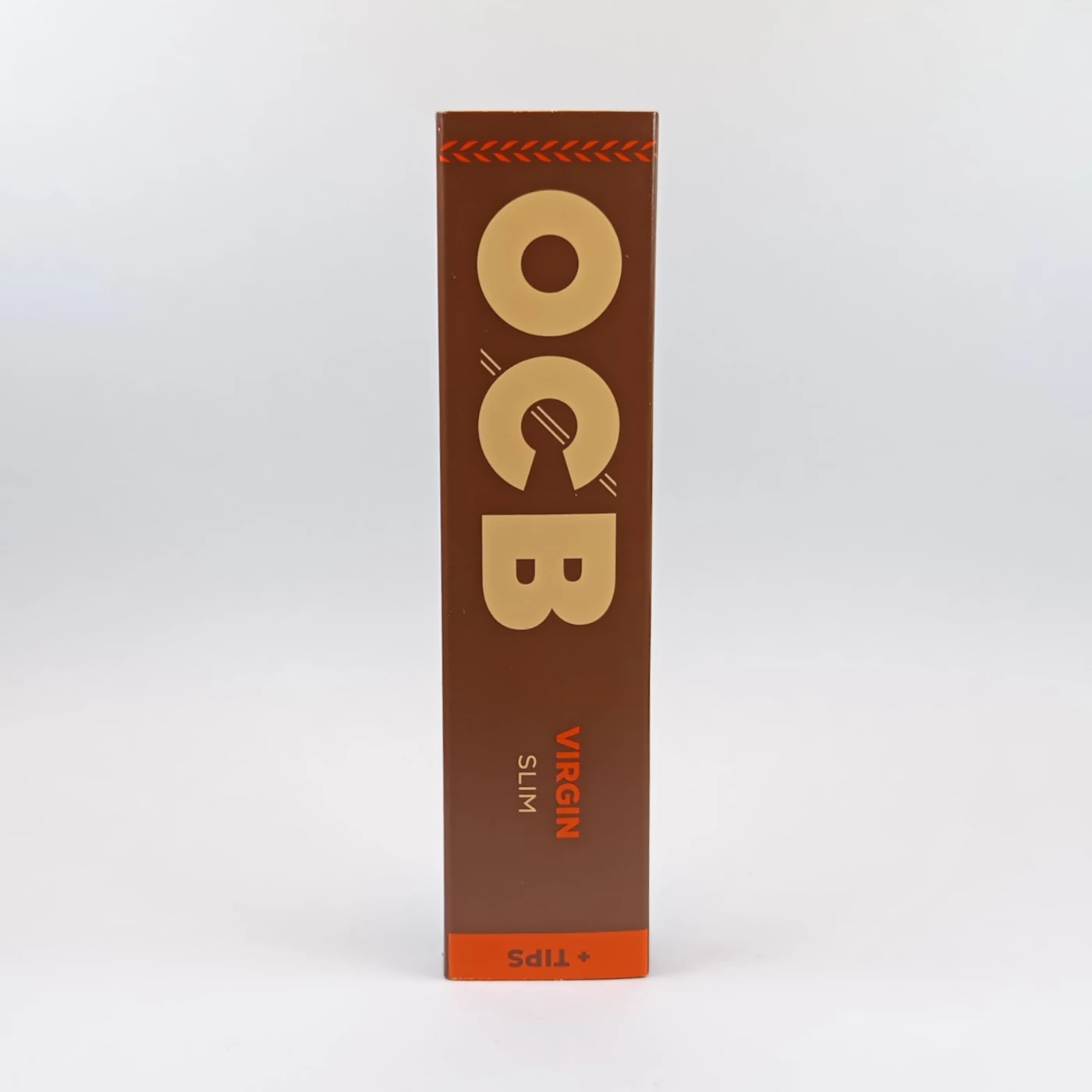 OCB Virgin Premium King Size Slim rolling papers with filter tips – unbleached, natural papers for smooth smoking