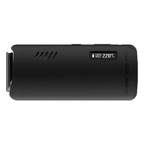 XVape Fog Pro – premium convection vaporizer for dry herbs and concentrates, featuring digital temperature control and sleek metal design.