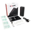 XVape Fog Pro – premium convection vaporizer for dry herbs and concentrates, featuring digital temperature control and sleek metal design.